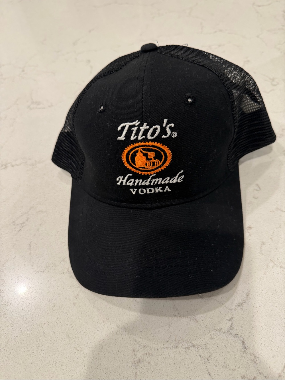 Tito’s Vodka Black Trucker Hat